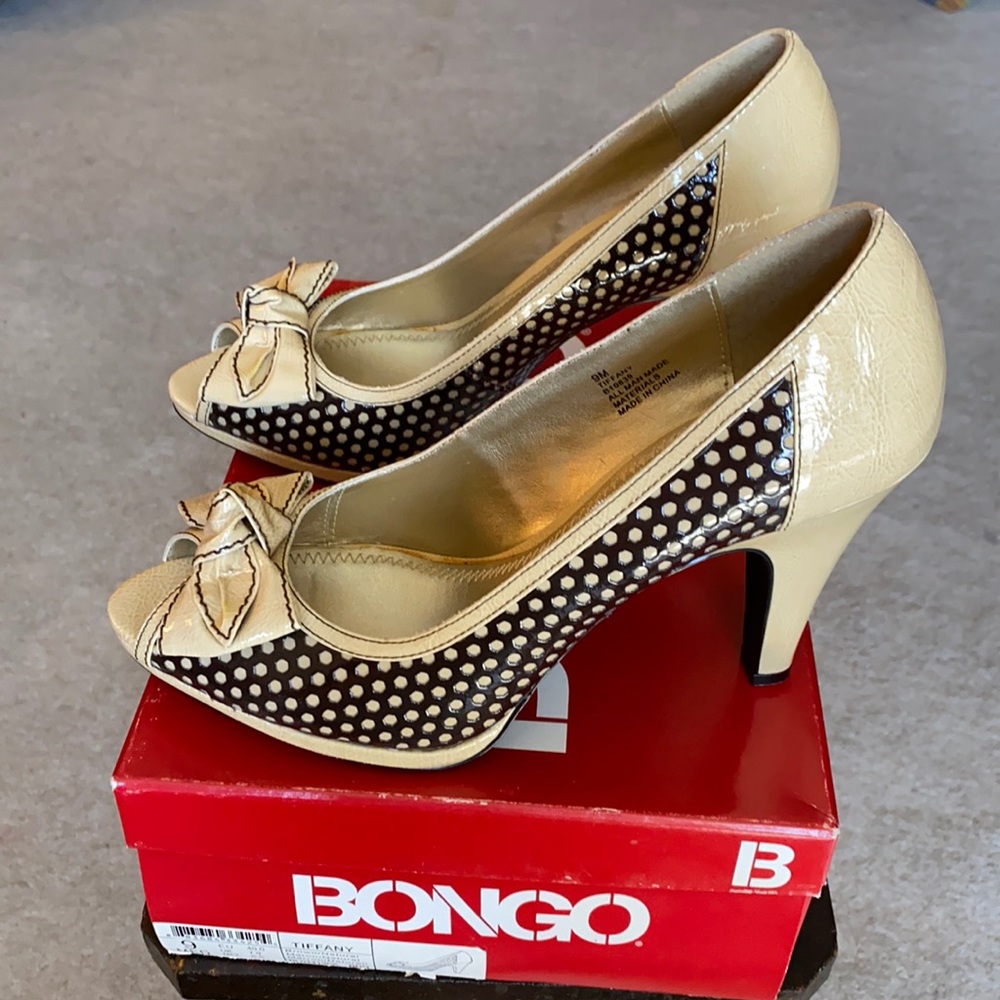 Bongo, Size 9, Brown Heels